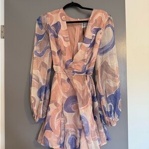 Hello Molly Elegant Multicolor Dress